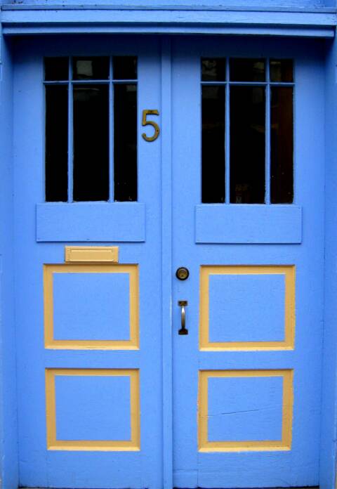 The Blue Door