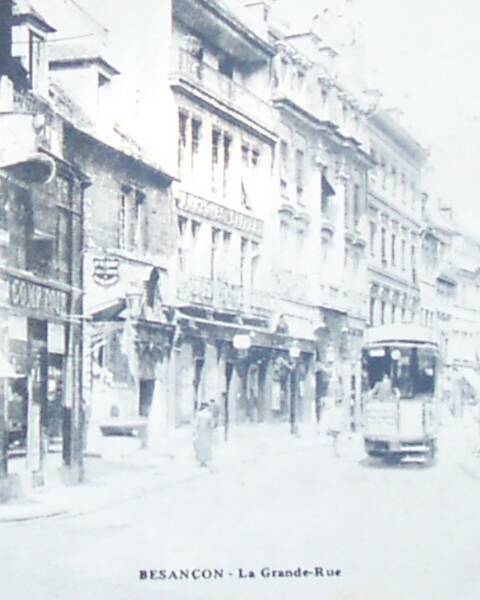 La Grande Rue, Besancon, France 