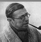 Philosopher Jean-Paul Sartre
