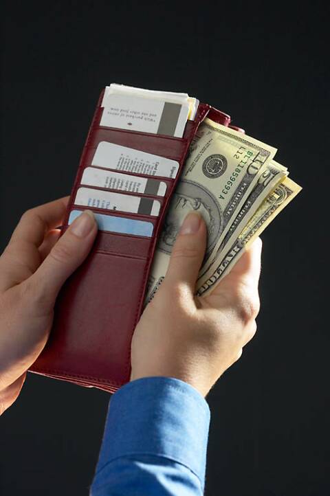 Cash in wallet